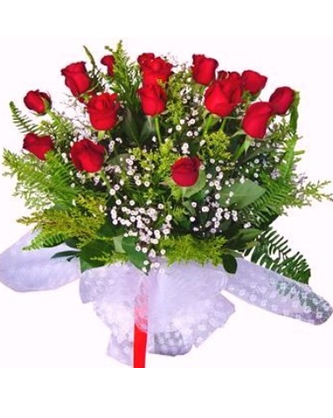 pembe lilyum buketi